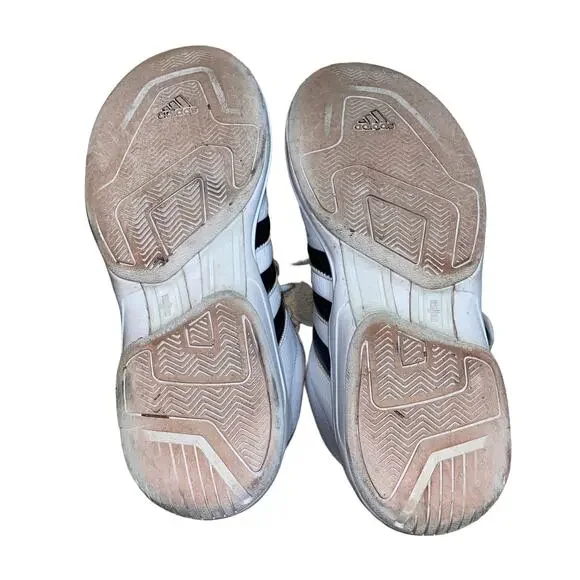 Adidas Men's  'Pro Model 2G' Lace Up Sneakers in Cloud White/Black Size 11.5 - Picture 6 of 9